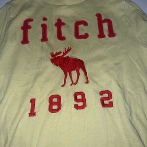 Fitch Yellow and Red Graphic Tee